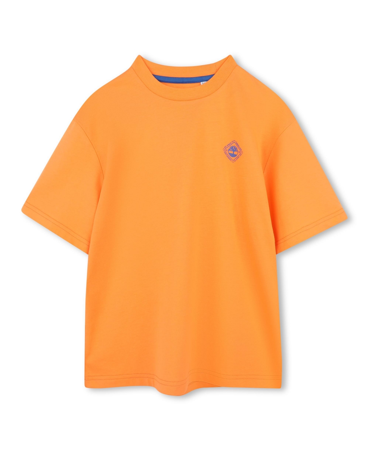 Timberland Big Boys Short Sleeve T-shirt In Nectarine