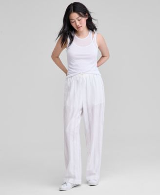 Women's Double-Layer Scoop-Neck Tank, Exclusively at Macy's