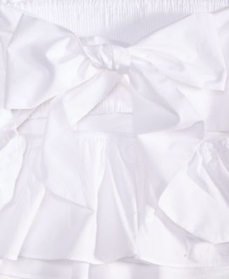 Women's Cotton Tie-Back Peplum Tank, Exclusively at Macy's