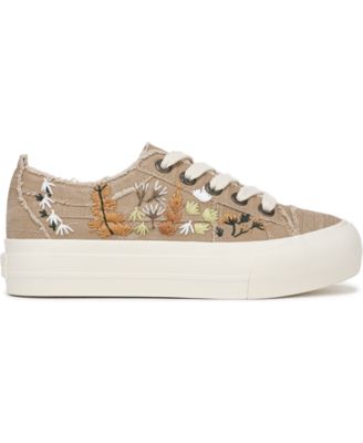 Women's Sadie-Sun Embroidered Lace Up Platform Sneakers