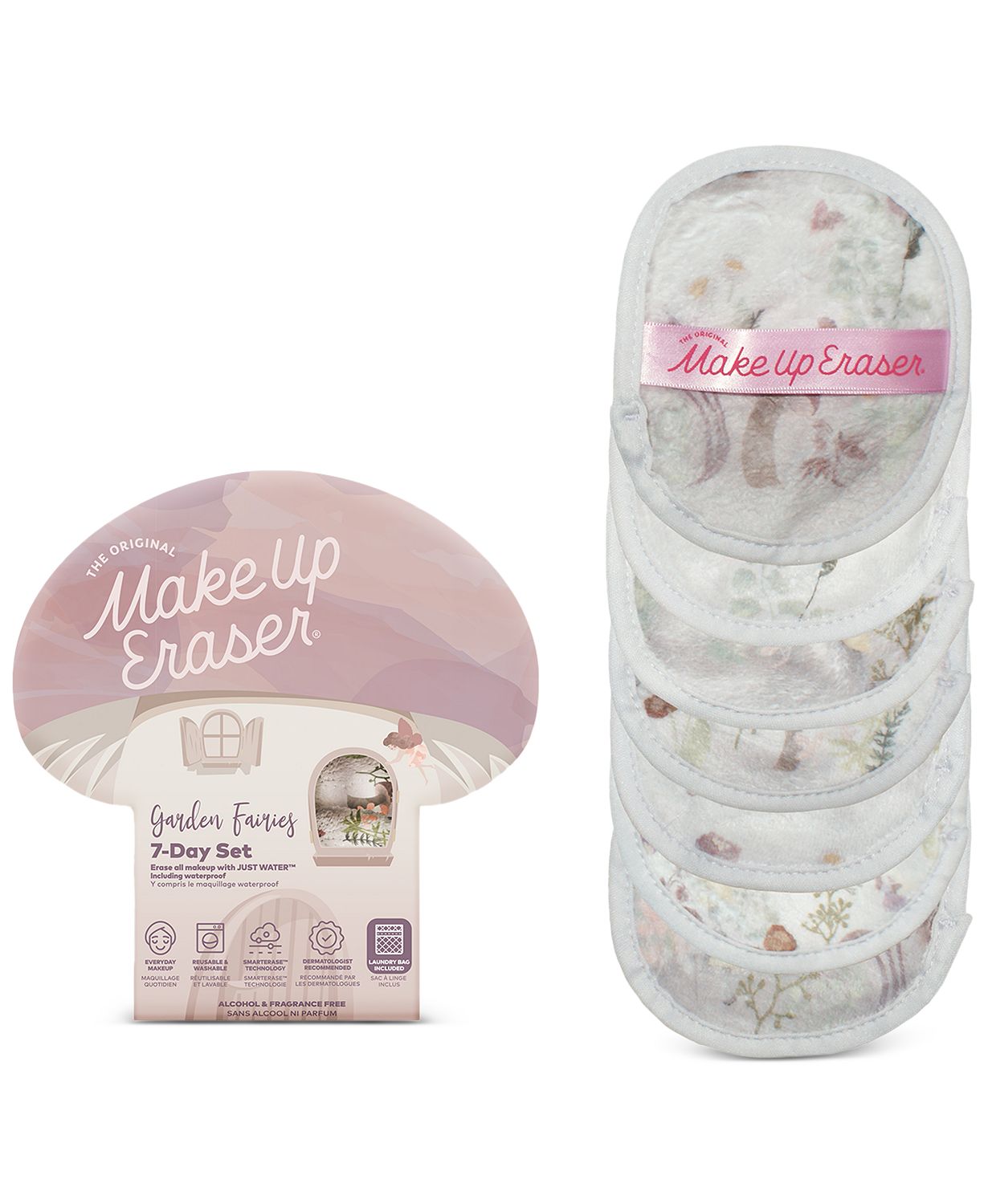 7-Pc. Garden Fairies Makeup-Removing Cloth Set