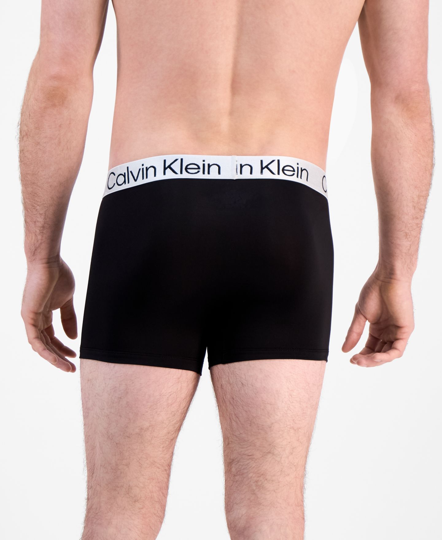 Трусы-боксеры Micro для мужчин — Calvin Klein, цвет: Чёрный — фото 3