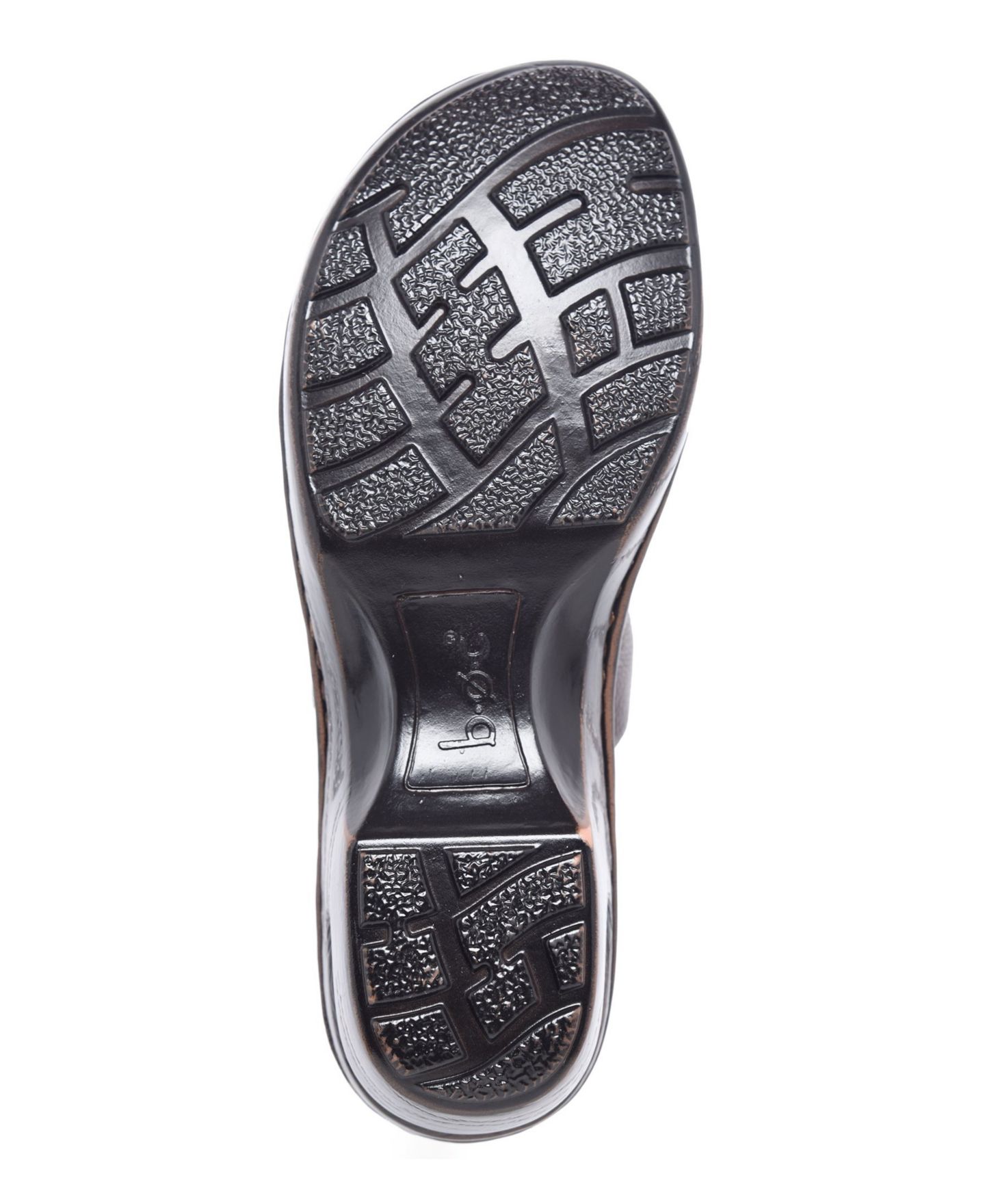 Женские сабо b.o.c. Peggy Clog Slip-On Flats, цвет: Тёмный коричневый — фото 4