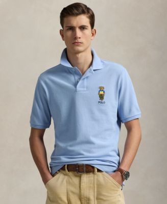 Polo Ralph Lauren Men's Classic-Fit Polo Bear Mesh Polo
