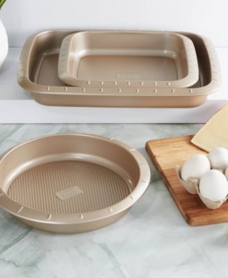 Balance 3-Piece Nonstick Carbon Steel Cake Pan Set