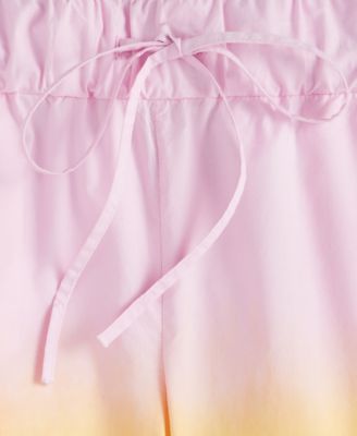 Women's Ombr&eacute; Drawstring Shorts