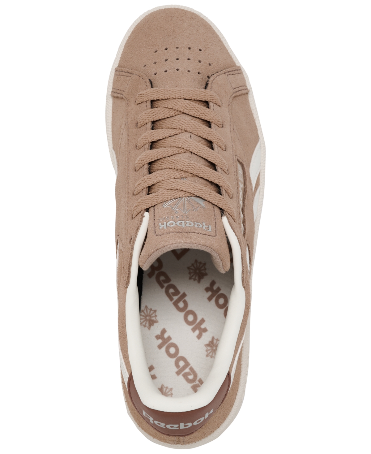 Reebok Club C Grounds Sneakers In Chalk Brown