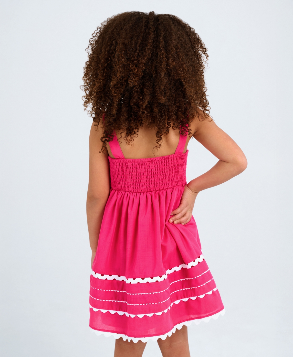 Rare Editions Toddler And Little Girls Ric-rac Dress