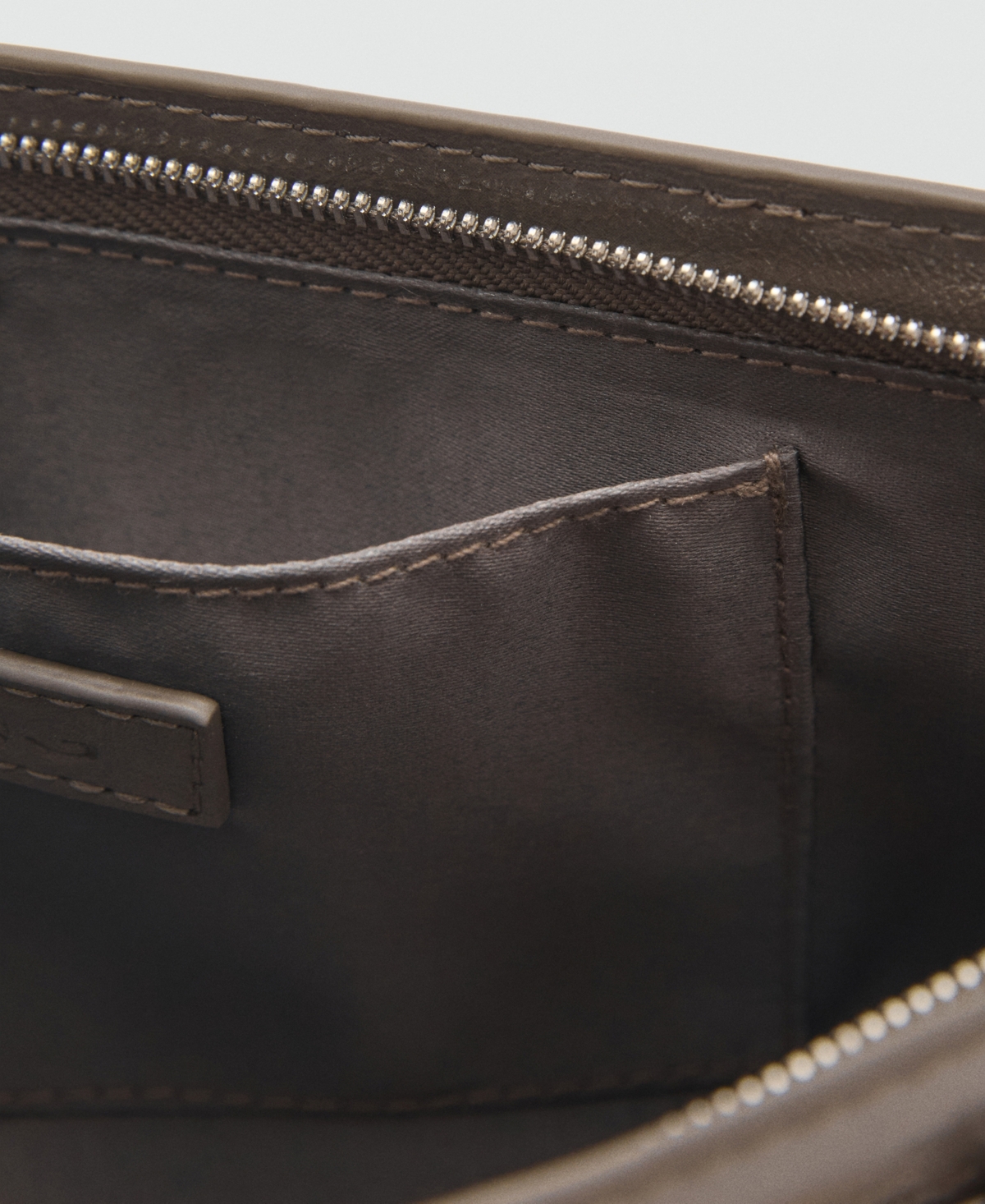 Mango Women's Pochette Pockets Shoulder Bag In Grey