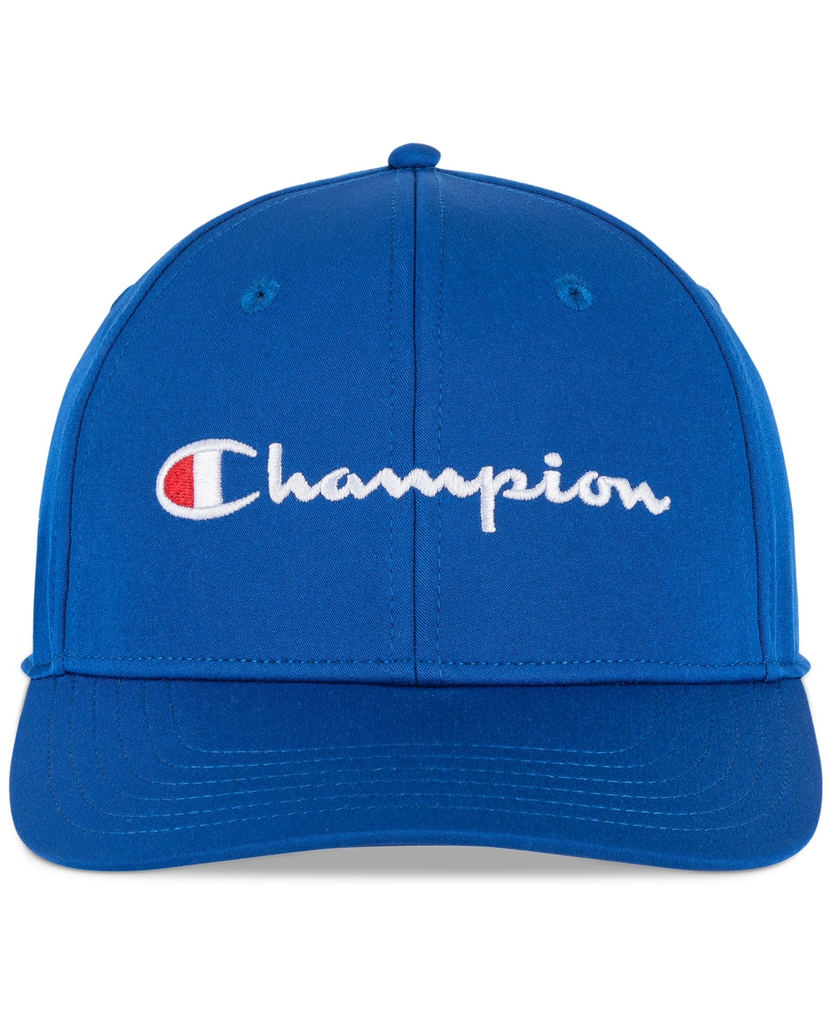 Men's Moment Logo Embroidered Snapback Hat - Med Blue