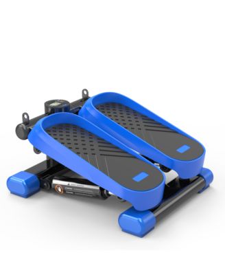 Streamdale Home Office Exercise 330LBS Capacity Mini Stepper with Resistance Bands and LCD Monitor