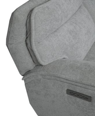 Ozryn 3-Pc. Fabric Sofa with Console and 2 Power Motion Chairs, Exclusively at Macy's