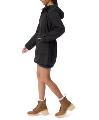 Women's Rain Parka Long Sleeves Jacket