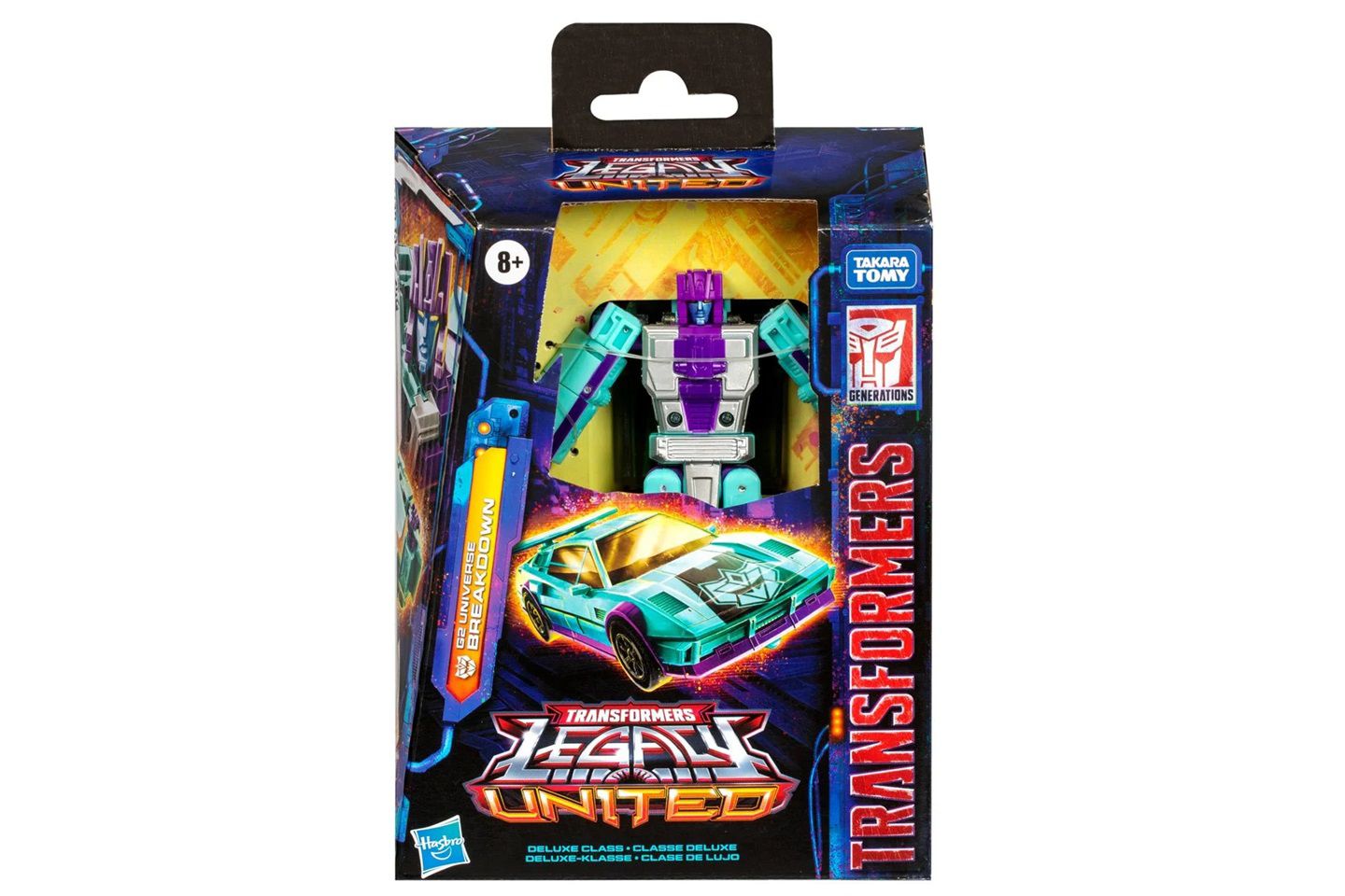 Набор из 3 фигурок Transformers G2 Universe Breakdown, класс Deluxe, 5.5 дюйма, от 8 лет — фото 3