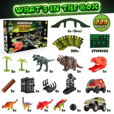 Dinosaur Track STEM Set Toy 225 Piece