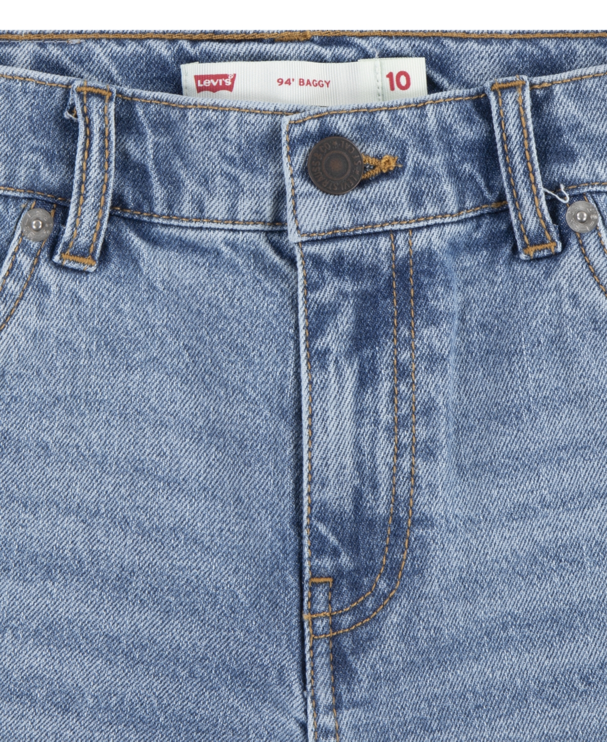 LEVI'S BIG GIRLS 94' BAGGY SHORTS 