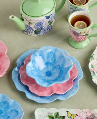 Wildflower 3-D Floral All-Purpose Bowls, Set of 4