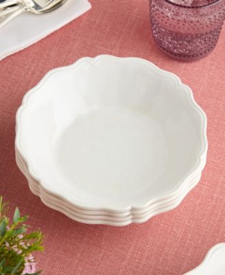 Isabella Crackle Melamine 4-Pc. All-Purpose Bowls, Service For 4