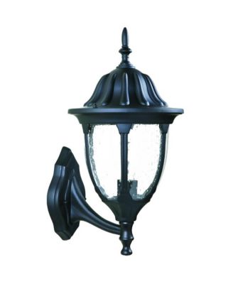 Clear Glass Swing Arm Wall Light for Bedroom Reading or Task Lighting