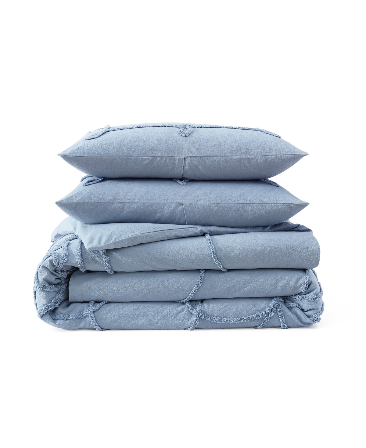 Chf Retro Scroll 3-pc. Comforter Set, Full/queen In Blue