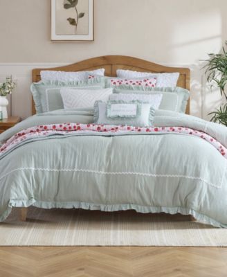 Rene Ruffle 3-Pc. Comforter Set, King