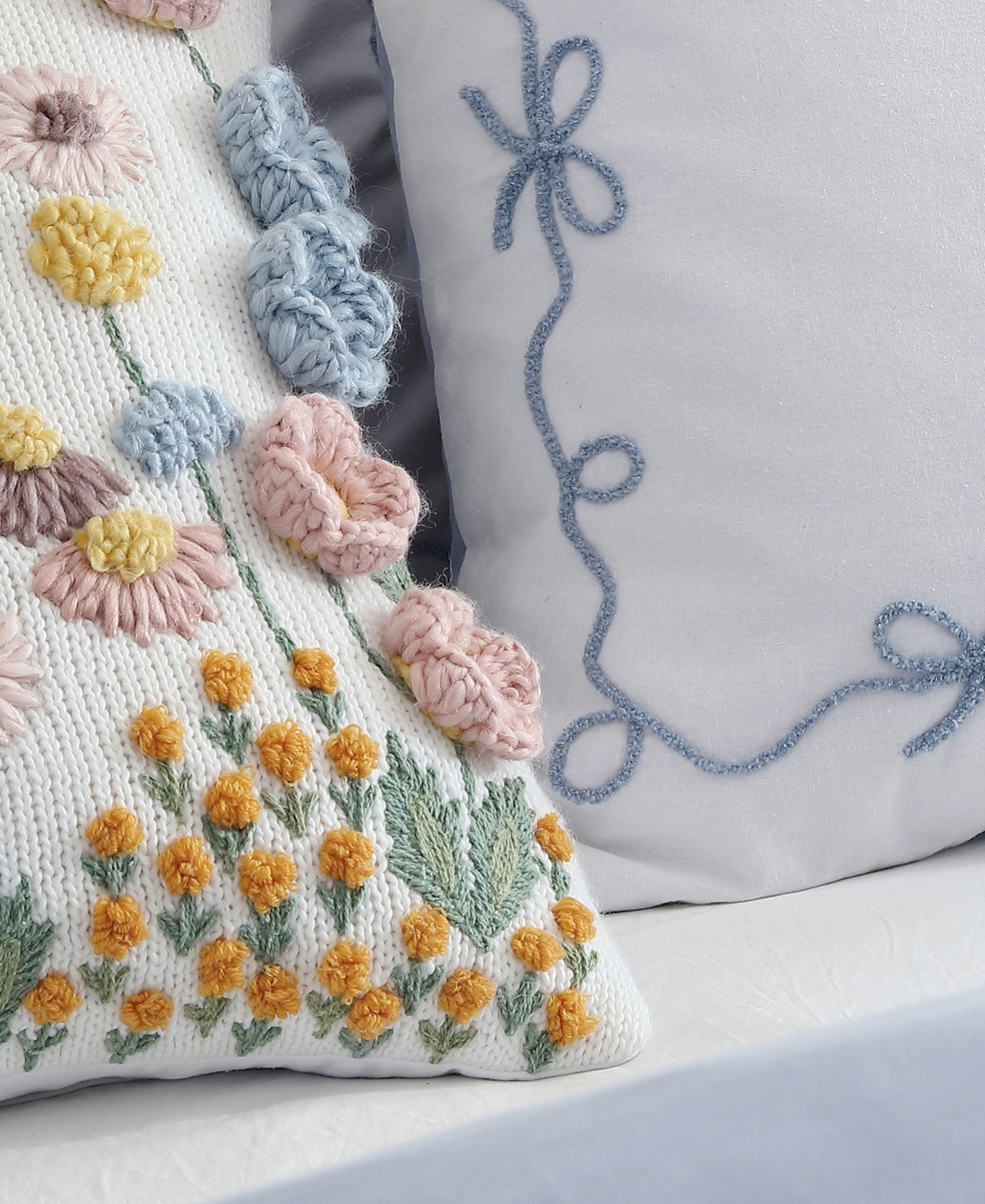 Peri Home 3D Petals Decorative Pillow, 18" x 18"