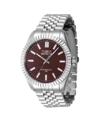 Men's 47482 Specialty  Quartz 3 Hand Copper Dial Watch