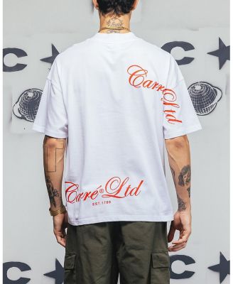 Men's Side Script Oversized T-Shirt