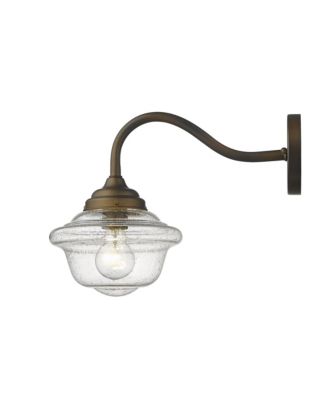 Classic Schoolhouse Wall Sconce for Outdoor Patio and Garage Lighting