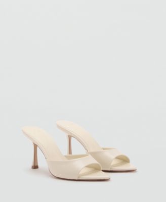 MANGO - Women's Open-Toed Heeled Sandals