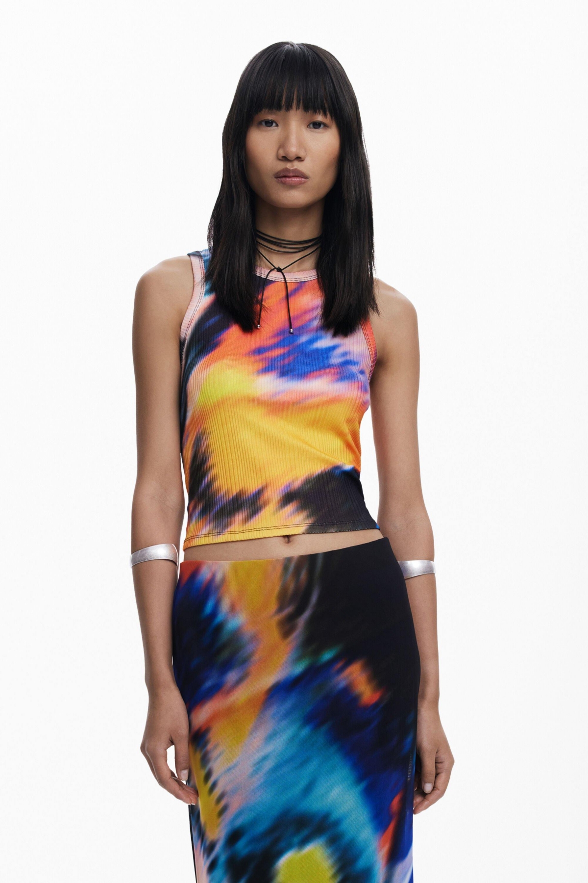 Women's T-shirt designed by Mr. Christian Lacroix - Multi