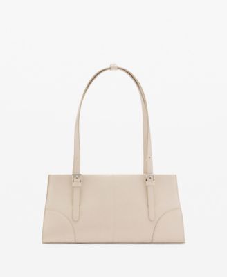 MANGO - Women's Buckles Shoulder Bag