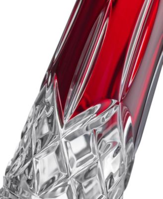 Lismore Red 7" Bud Vase