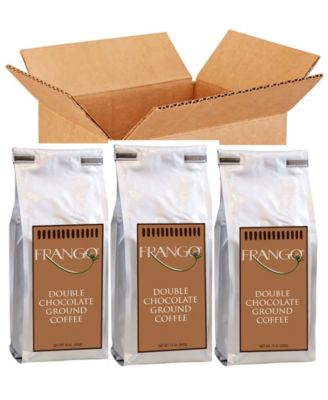 Double Chocolate 12 oz Ground Coffee, 3 Pack