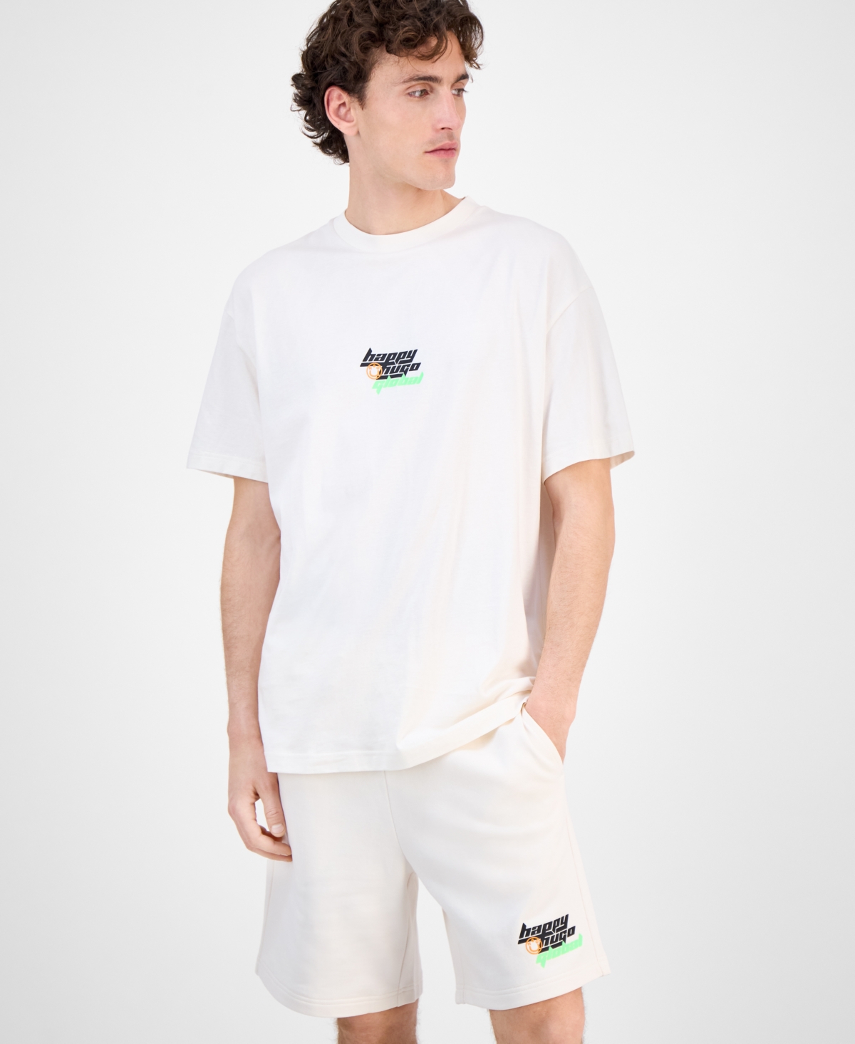 Hugo Boss Hugo By  Men's Nerperi Logo Graphic T-shirt