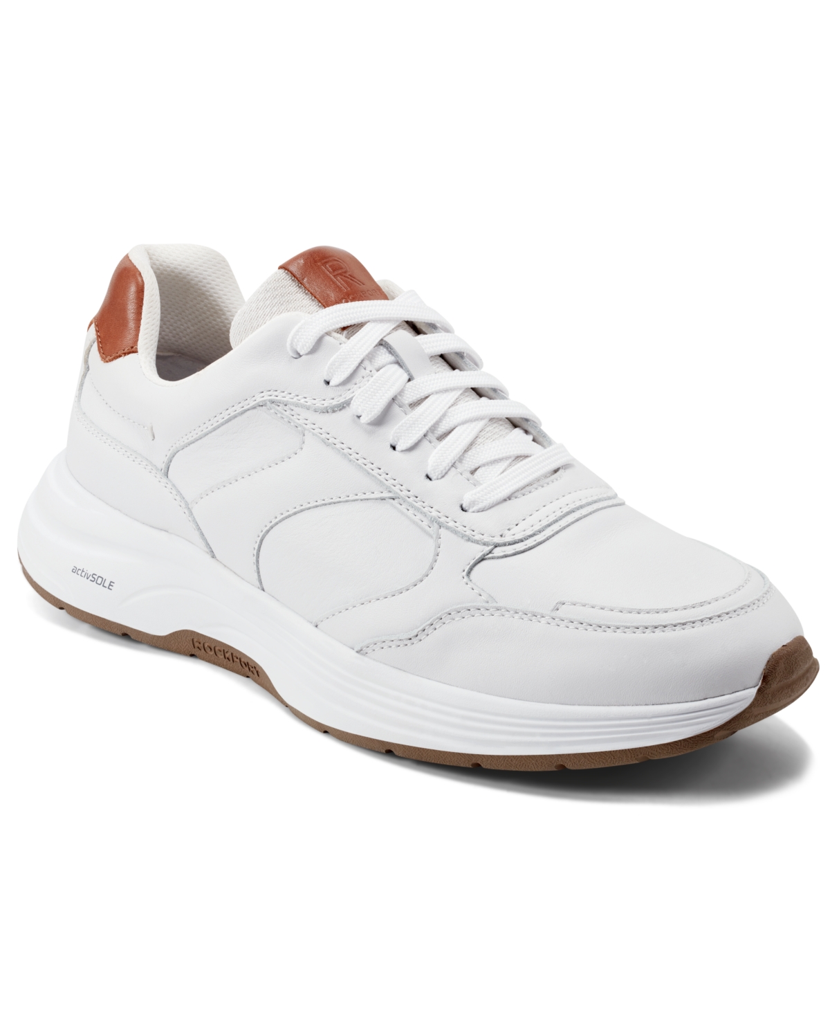 Men's Harrison Lace Up Sneakers - White