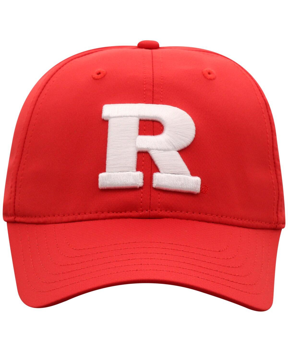 Top Of The World Men's Scarlet Rutgers Scarlet Knights Victory Trainer Adjustable Hat In Scarlet