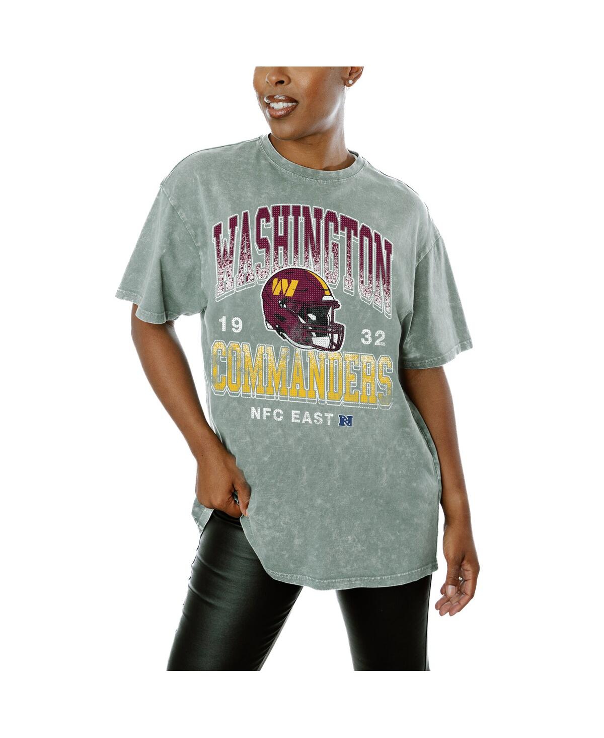 Shop Gameday Couture Women's Gray Washington Commanders Nothing But The Best T-shirt