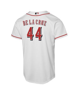 Big Boys and Girls Elly De La Cruz White Cincinnati Reds Home Replica Player Jersey