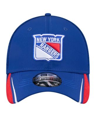 Men's Blue New York Rangers Linear Featherweight 39THIRTY Flex Hat