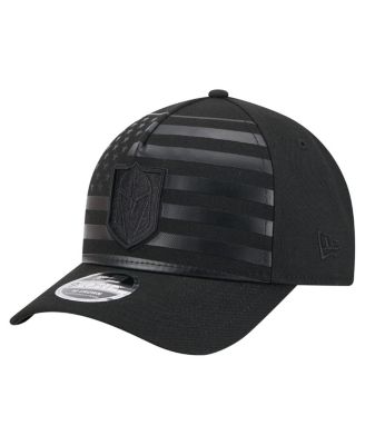 New Era - Men's&nbsp;Black Vegas Golden Knights Game Day Stealth Flag 9FORTY A-Frame Adjustable Hat