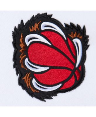 Men's White Vancouver Grizzlies Hardwood Classics Nights Head Coach Pullover Hoodie