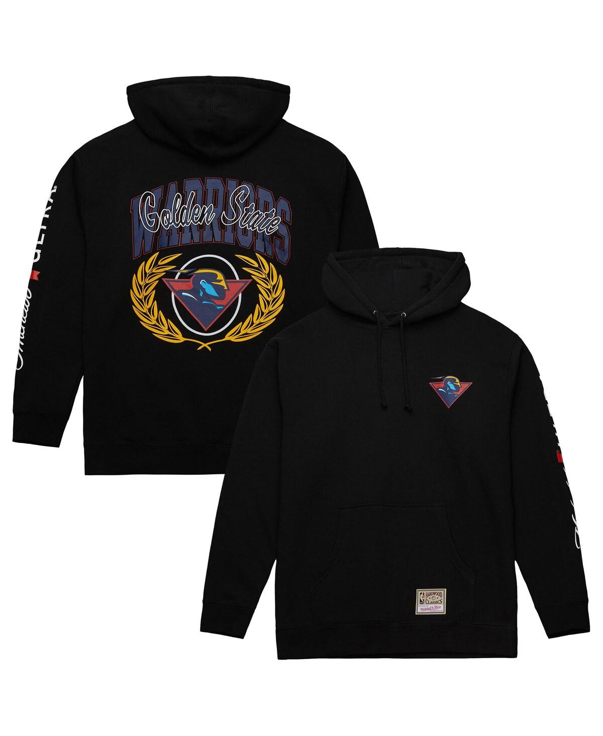 Mitchell & Ness Men's Black Golden State Warriors Nba X Michelob Ultra Swish Sip Pullover Hoodie In Black