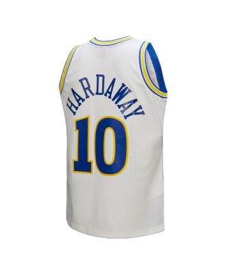 Men's Tim Hardaway White Golden State Warriors Hardwood Classics 1990/91 Swingman Jersey