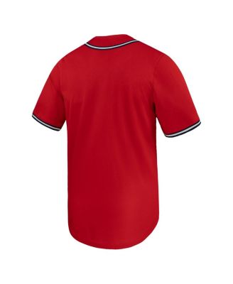 Men's Red Ole Miss Rebels Limited Baseball Jersey