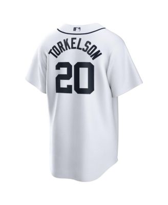 Men's Spencer Torkelson White Detroit Tigers Home Replica Jersey
