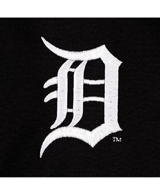 Men's Black/Heather Gray Detroit Tigers Alpha Full-Zip Jacket