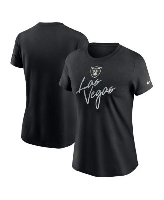 Nike - Women's Black Las Vegas Raiders Team City Roll T-Shirt