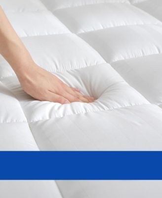 Fluffy Soft Cotton Mattress Topper, Twin