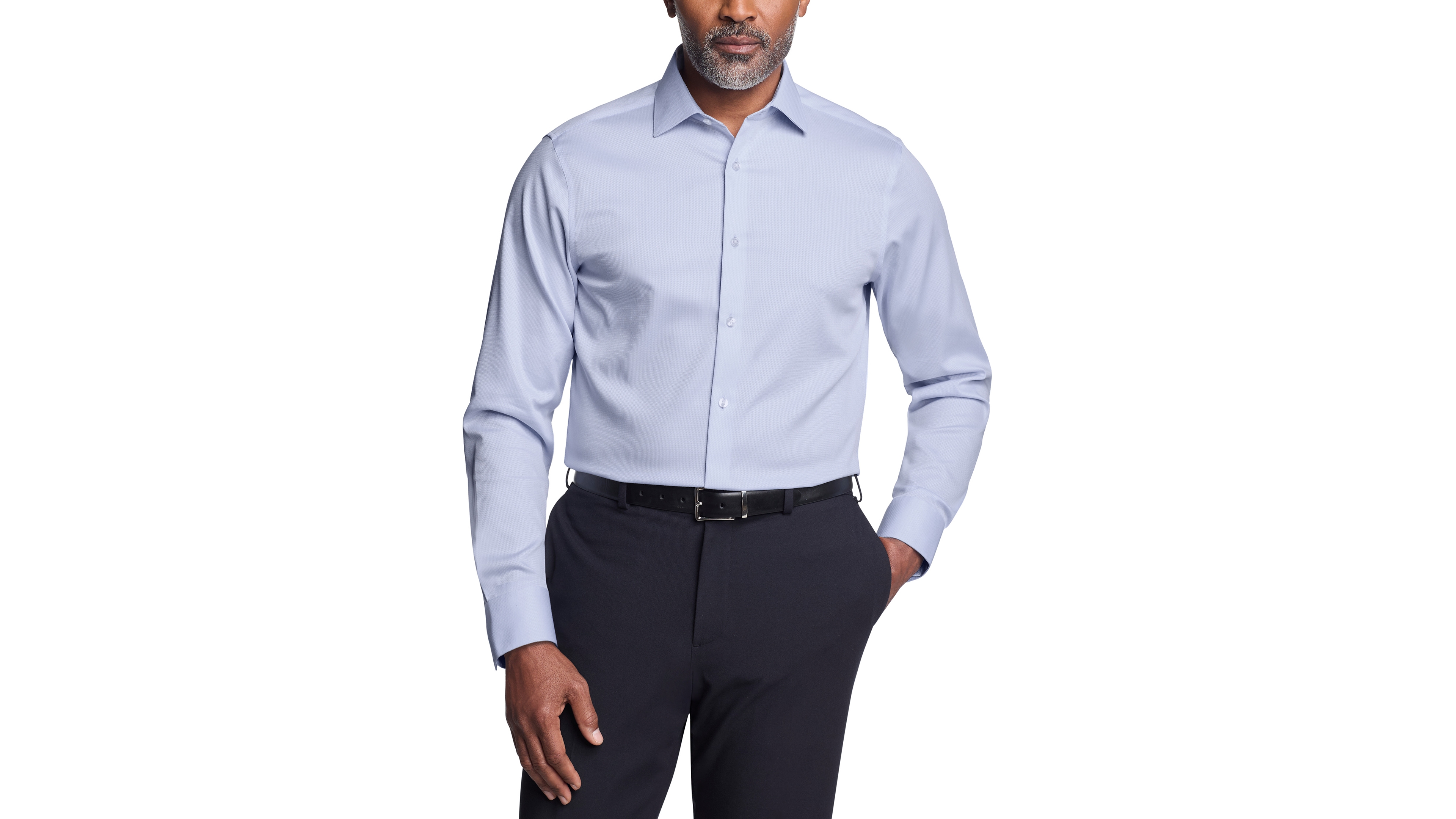 Calvin Klein Men's Steel Stretch Slim Fit Dress Shirt